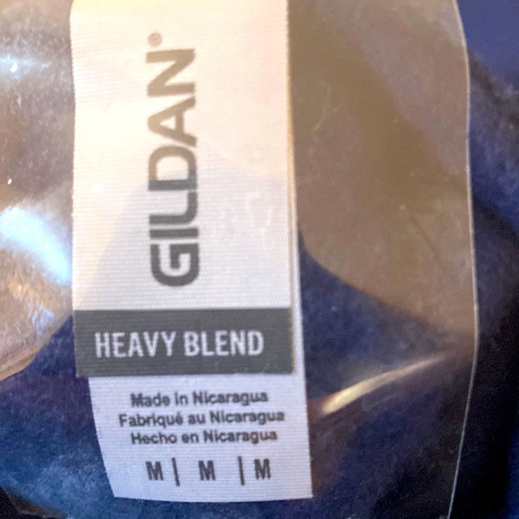 Wake Not Woke heavy navy hoody - Picture 5 of 5